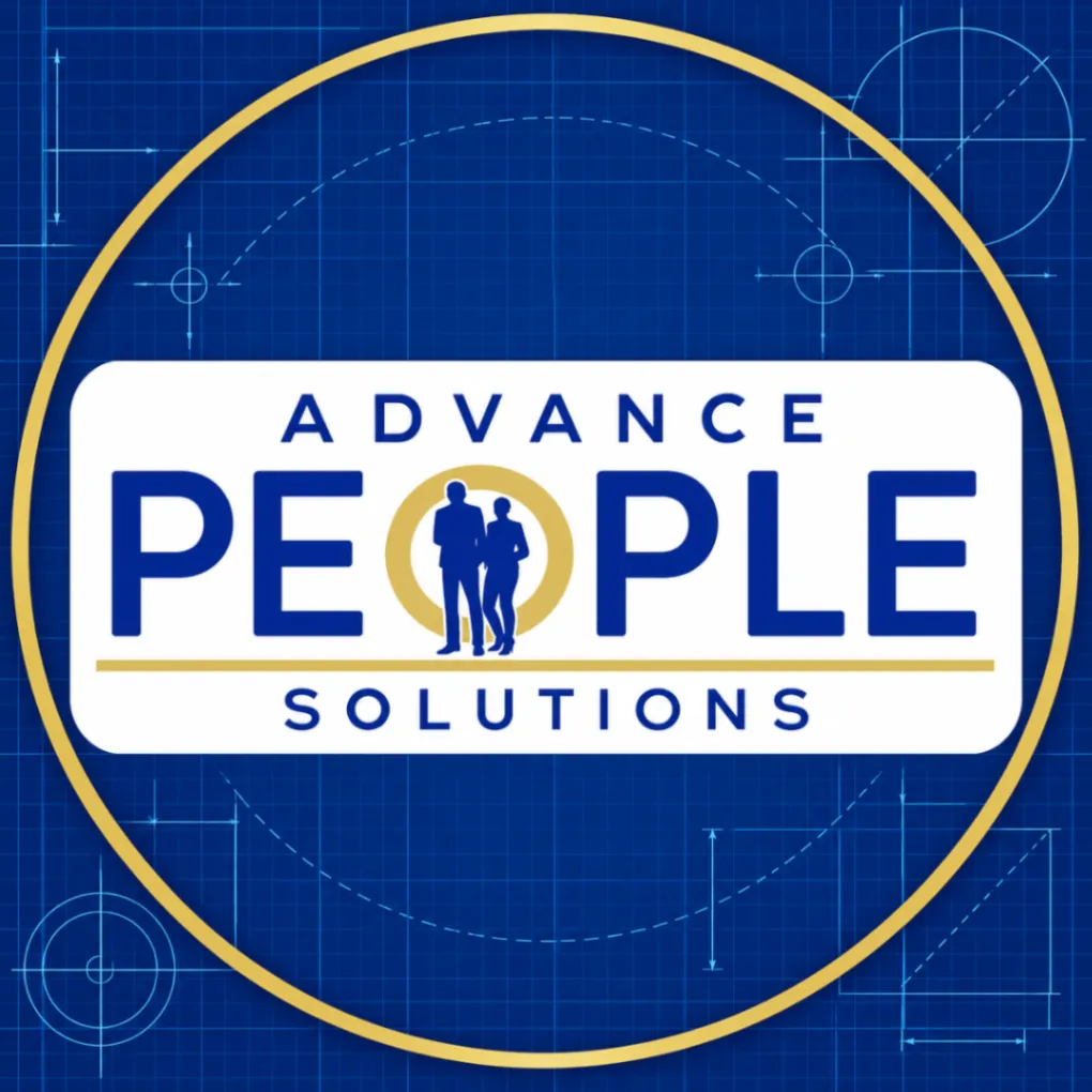 Advance People Solutions blueprint logo